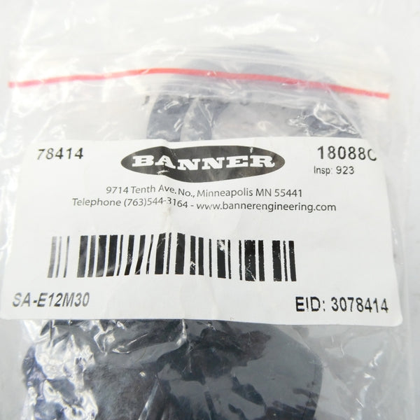 BANNER ENGINEERING SA-E12M30 78414 NSMP