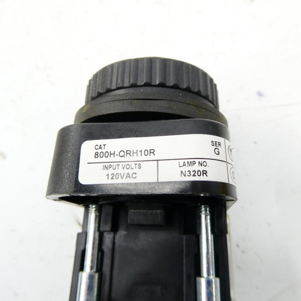 ALLEN BRADLEY 800H-QRH10R SER. B 120VAC (AS PICTURED) NSNP