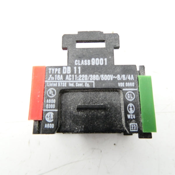 SQUARE D 9001 DB 11 500V 4A NSNP