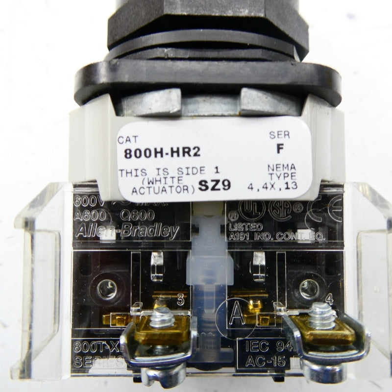 ALLEN BRADLEY 800H-HR2 SER. F (AS PICTURED1) NSNP