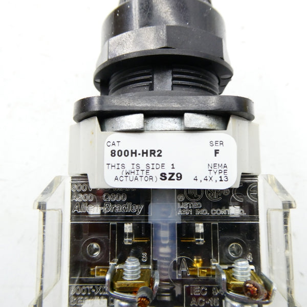 ALLEN BRADLEY 800H-HR2 SER. F (AS PICTURED2) NSNP
