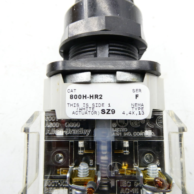 ALLEN BRADLEY 800H-HR2 SER. F (AS PICTURED2) NSNP