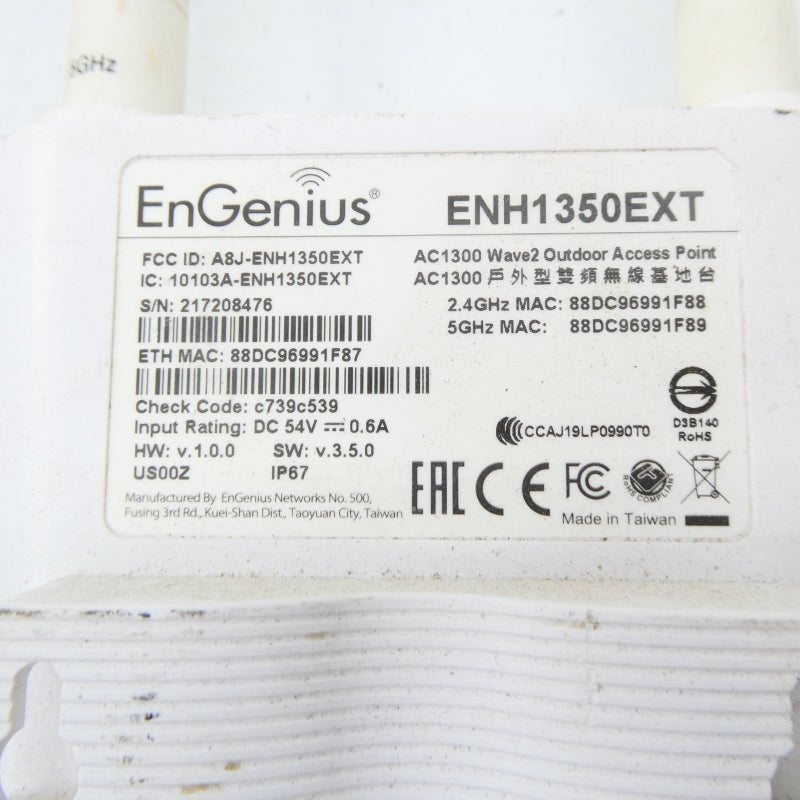 ENGENIUS ENH1350EXT 54VDC 0.6A UNMP