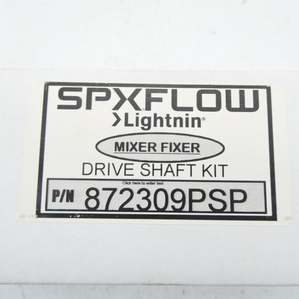 SPX FLOW 872309PSP NSMP