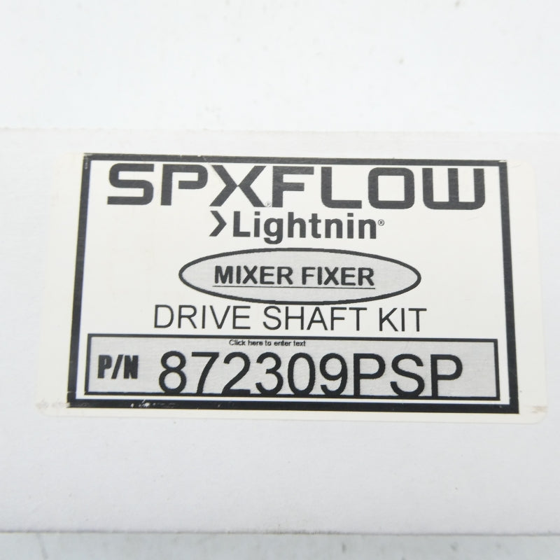SPX FLOW 872309PSP NSMP