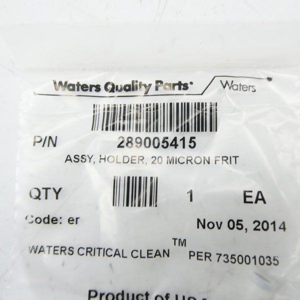 WATERS QUALITY PARTS 289005415 NSMP