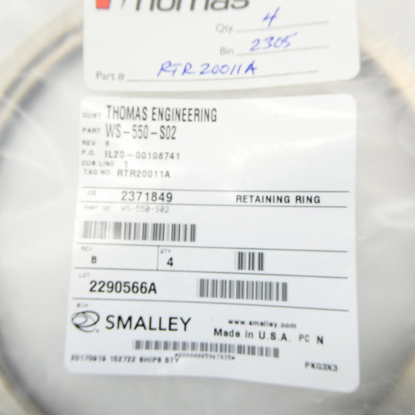 THOMAS ENGINEERING WS-550-S02 (PKG OF 4) NSMP