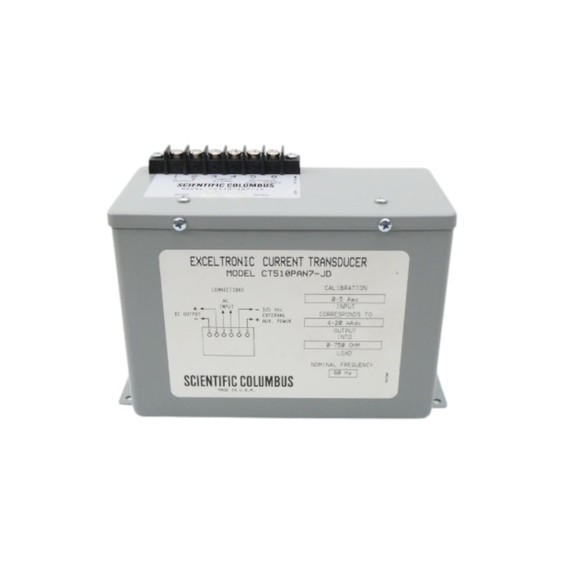 SCIENTIFIC COLUMBUS CT510PAN7-JD 125VDC NSNP