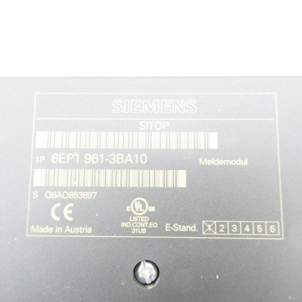 SIEMENS 6EP1 961-3BA10 NSMP
