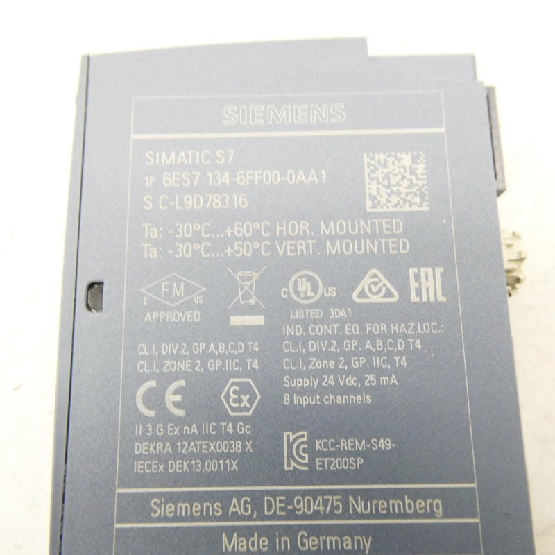 SIEMENS 6ES7 134-6FF00-0AA1 NSNP