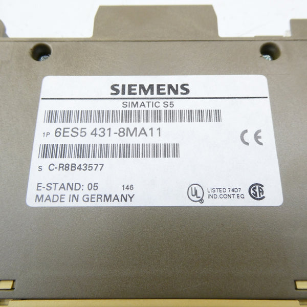 SIEMENS 6ES5 431-8MA11 24VDC NSMP