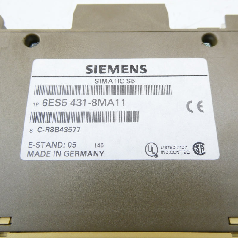 SIEMENS 6ES5 431-8MA11 24VDC NSMP