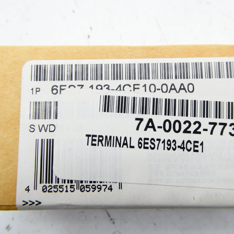 SIEMENS 6ES7 193-4CE10-0AA0 NSFS