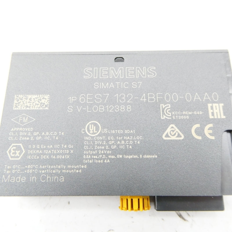 SIEMENS 6ES7 132-4BF00-0AA0 24VDC 0.5A NSNP