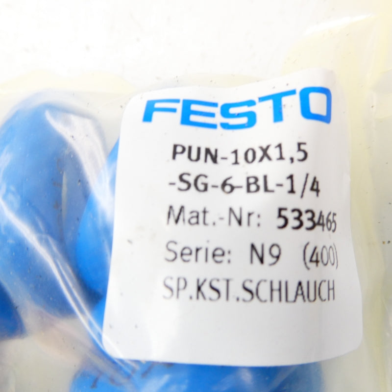 FESTO PUN-10X1.5-SG-6-BL-1/4 533465 NSMP