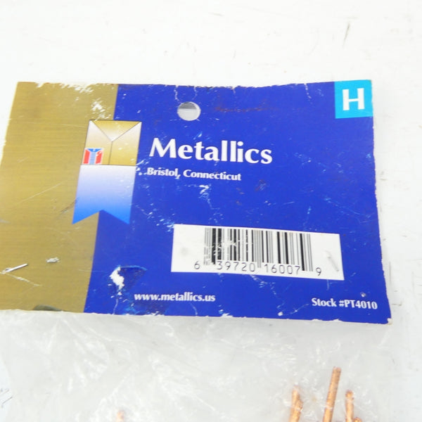METALLICS PT4010 (PKG OF 25) NSMP