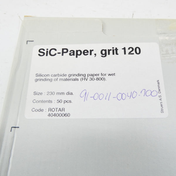 STRUERS ROTAR 40400060 230MM (PKG OF 50) NSMP