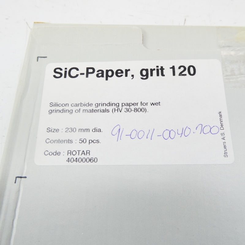 STRUERS ROTAR 40400060 230MM (PKG OF 50) NSMP