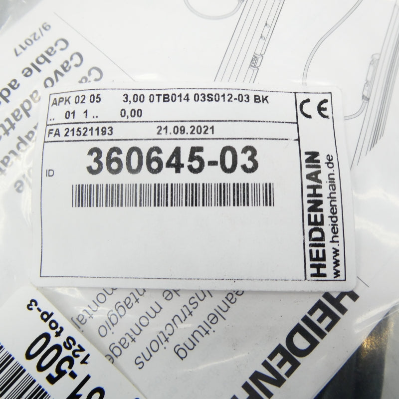 HEIDENHAIN 3606445-03 NSMP