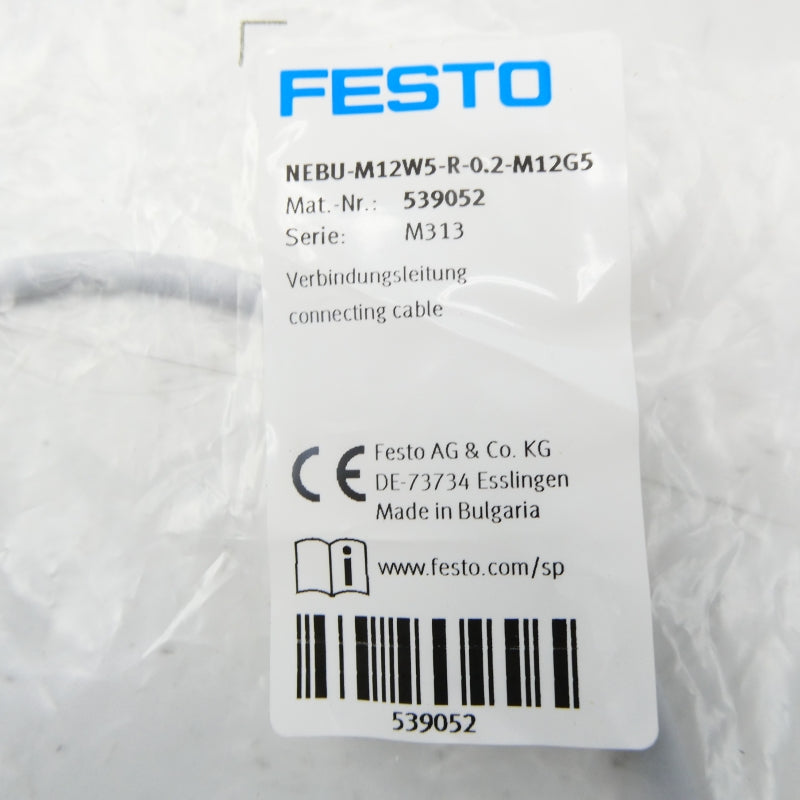 FESTO NEBU-M12W5-R-0.2-M12G5 539052 NSMP
