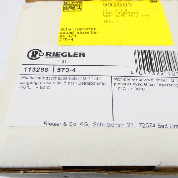 RIEGLER 113298 570-4 NSMP