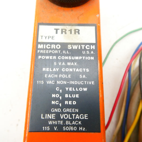 MICRO SWITCH TR1R 115V UNMP