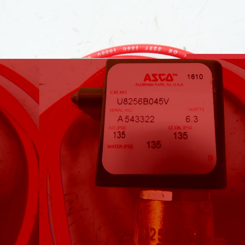 ASCO U8256B045V 120V 135PSI NSNP