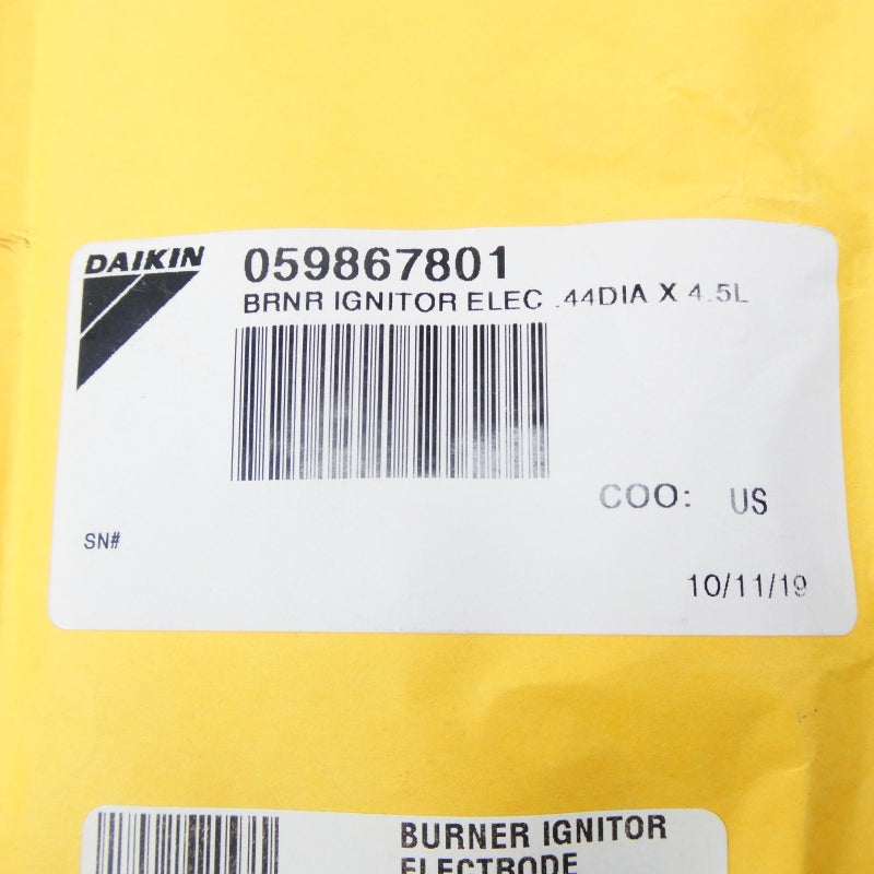 DAIKIN 059867801 NSFS