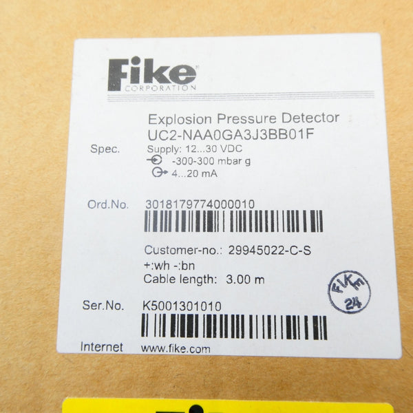 FIKE UC2-NAA0GA3J3BB01F 12-30VDC NSFS
