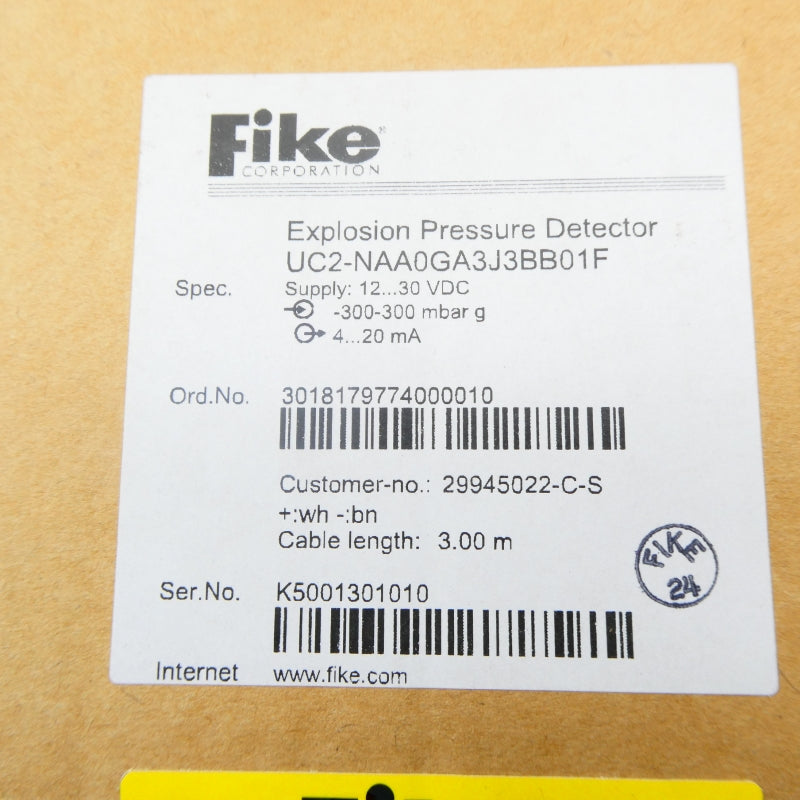 FIKE UC2-NAA0GA3J3BB01F 12-30VDC NSFS