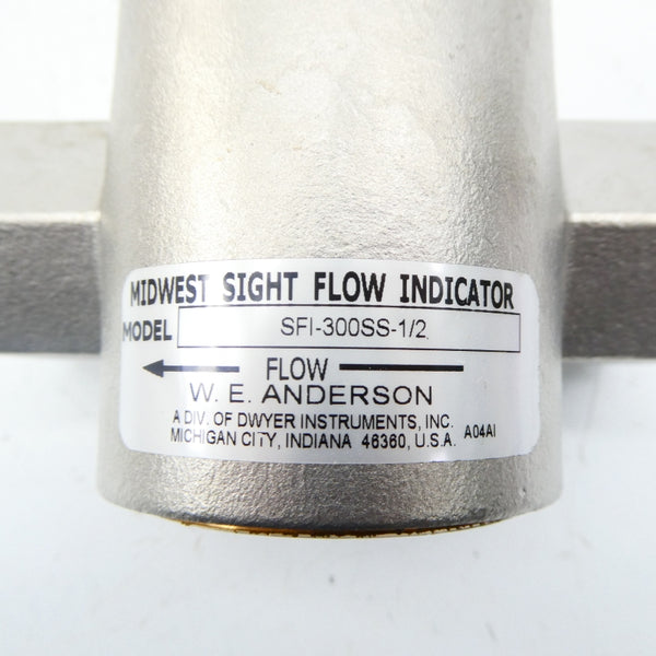 W.E. ANDERSON SFI-300SS-1/2 125PSI NSMP
