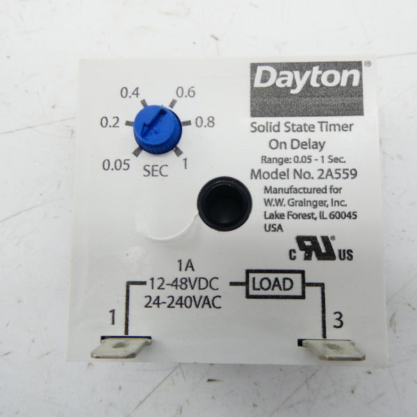 DAYTON 2A559 24-240VAC 1A 0.05-1S NSNP