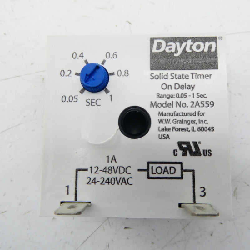 DAYTON 2A559 24-240VAC 1A 0.05-1S NSNP
