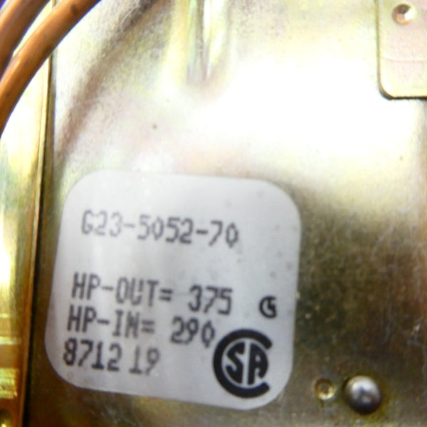 CONTROLLER G23-5052-70 290/375PSI NSNP