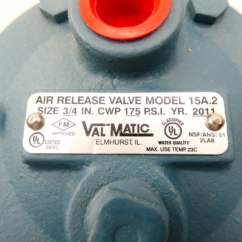 VALMATIC 15A.2 175PSI 3/4" NSNP