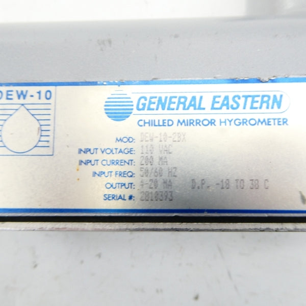 GENERAL EASTERN DEW-10-2BX 110VAC NSNP
