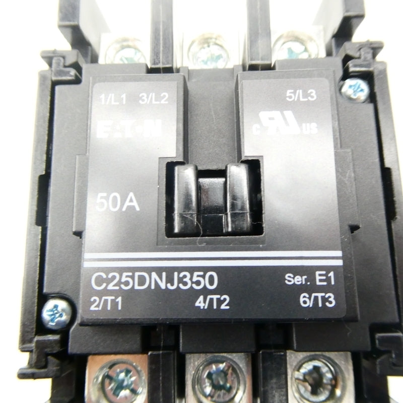 EATON C25DNJ350T SER. E1 24VAC 50A NSMP