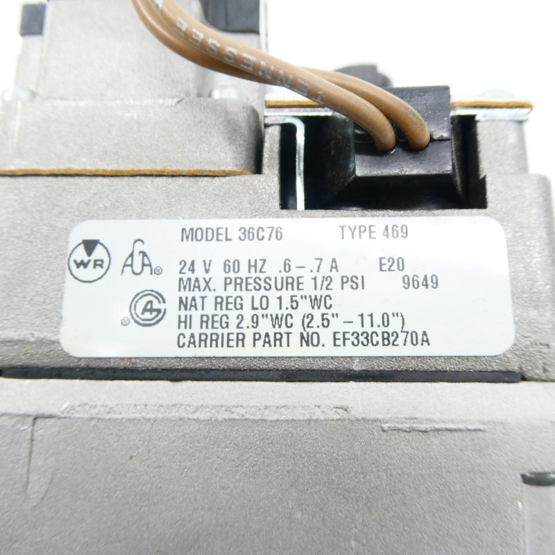 WR 36C76 469 24V .6-.7A 1/2PSI NSNP