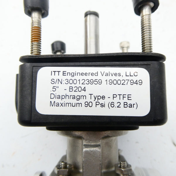 ITT .5"-B204 90PSI (AS PICTURED) NSNP