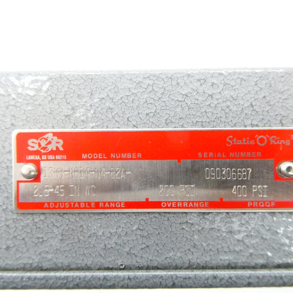 SOR 12NN-K614-N4-B2A 2.5-45INWC NSNP