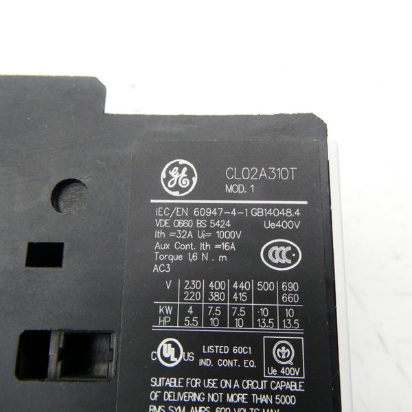 GENERAL ELECTRIC CL02A310T1 24V NSMP