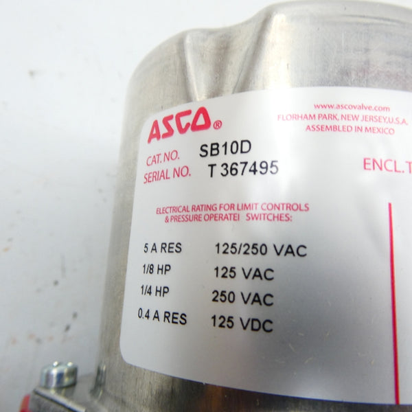 ASCO SB10D 125/250VAC 5A NSNP