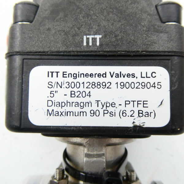 ITT .5"-B204 90PSI NSNP