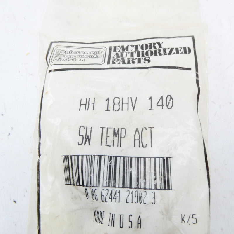 FACTORY AUTHORIZED PARTS HH 18HV 140 NSMP