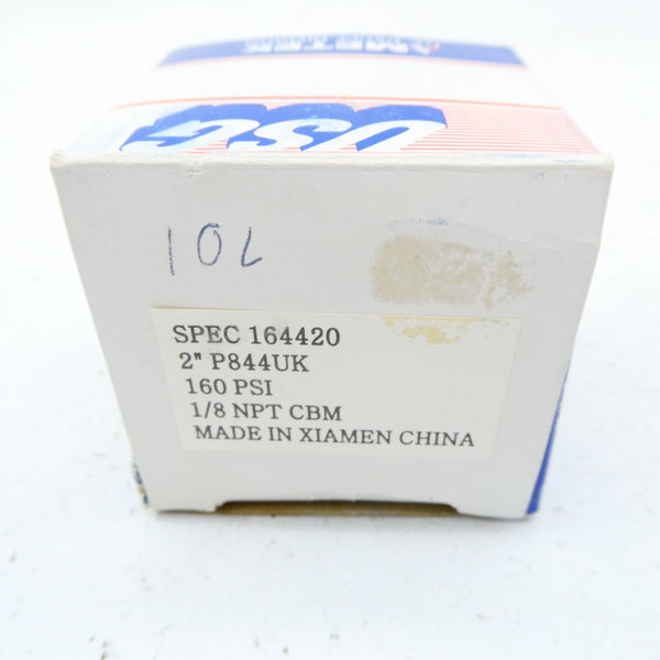 AMETEK 164420 P844UK 160PSI 2" NSMP