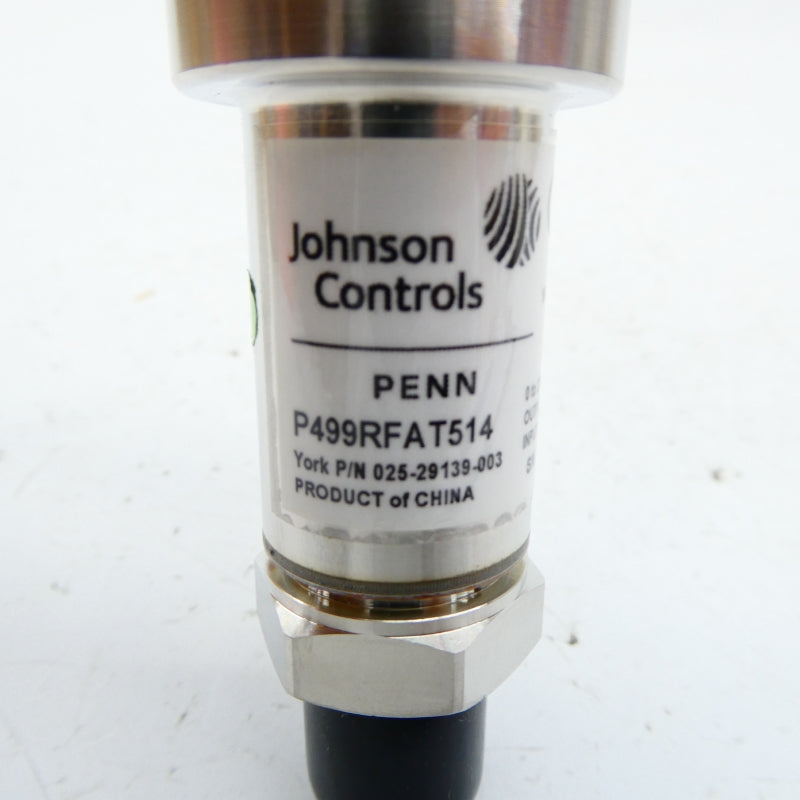 JOHNSON CONTROLS 025-29139-003 P499RFAT514C 4.75-5.25VDC 0-275PSI NSMP