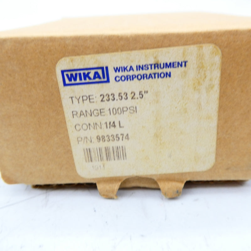 WIKA 9833574 100PSI NSMP