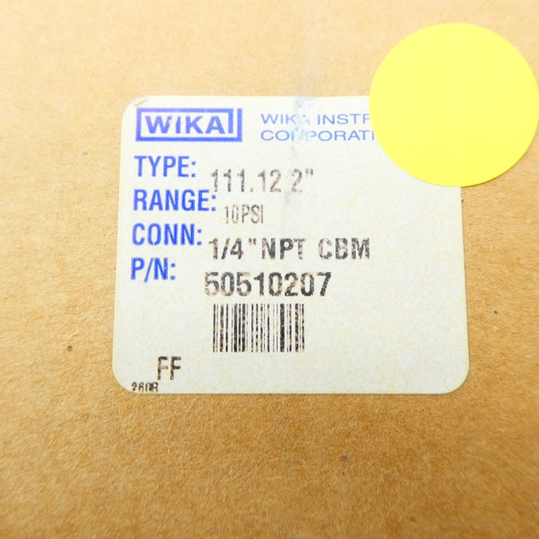WIKA 50510207 10PSI NSMP