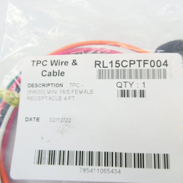 TPC WIRE & CABLE RL15CPTF004 NSMP