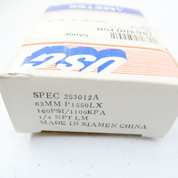 AMETEK 253012A 160PSI 63MM NSMP